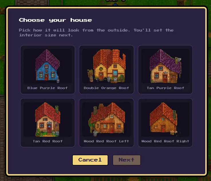 Choosing a house